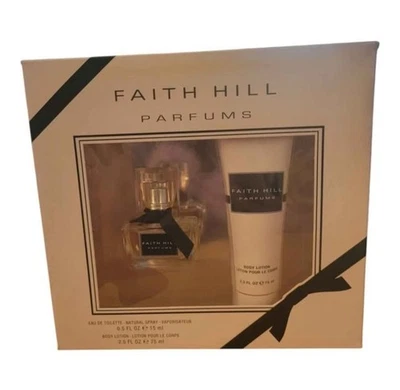 Faith Hill Parfum Set de Regalo 0,5 Onzas Eau De Toilette Spray 2,5 Onzas Loción Corporal Foto 1 de 2