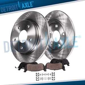 11.10 inch Rear Disc Rotors Ceramic Brake Pads Kit for Acura ILX Honda Accord - Picture 1 of 7