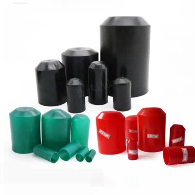 Tapas termorretráctiles 2:1 pegamento adhesivo forrado todos los tamaños 1-10 piezas negro/rojo/verde Foto 1 de 4