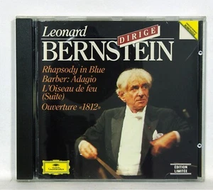 LEONARD BERNSTEIN - GERSHWIN, STRAVINSKY & TCHAIKOVSKY - DGG CD full silver NM - Picture 1 of 2
