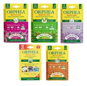 5 CONFEZIONI ORPHEA SALVALANA FOGLIETTI PER CASSETTI E ARMADI 12FF. ASSORTITI - Foto 1 di 2