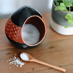Ceramic Salt Cellars | Handmade fair trade salt dish | Salt pigs | Dish for salt