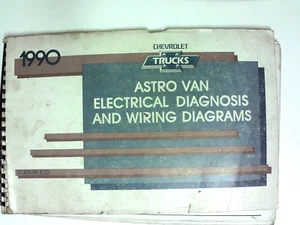1990 Chevy Chevrolet Astro Van  Electrical Diagnosis and Wiring Diagrams - Picture 1 of 6