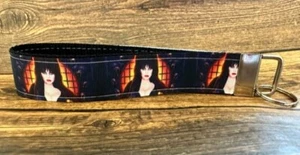 Key Fob Chain Holder Wrist Lanyard Strap Hands Free Elvira Mistress Dark RTS - Picture 1 of 1