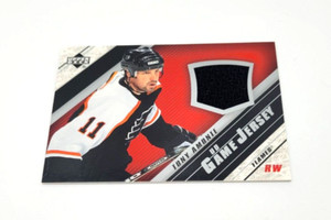 2005-06 Upper Deck UD Game Jersey Tony Amonte Philadelphia Flyers #J-TA