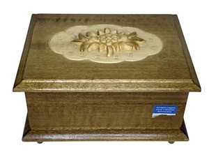 Schmid-Linder EJB Reuge Wood Music Jewelry Trinket Box Faust Waltz Switzerland - Picture 1 of 24