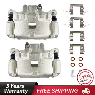 2x pinça de freio dianteiro com suporte para Nissan Altima 2002-2006 Infiniti I35 02-04 - Imagem 1 de 4