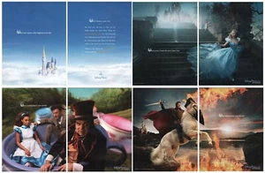 2007 original 8 páginas Disney Parks Scarlett Johansson Beyoncé Knowles anuncio impreso de película - Imagen 1 de 9