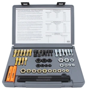 Lang 971 48 Piece SAE / Metric Master Rethreader Kit MADE IN USA - Picture 1 of 4
