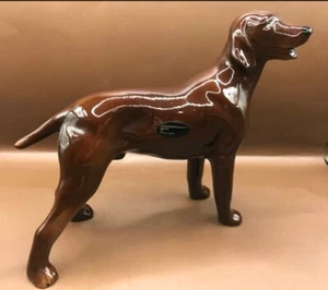 COOPERCRAFT England Brown Pointer Figurine 7 inches tall - Picture 1 of 6