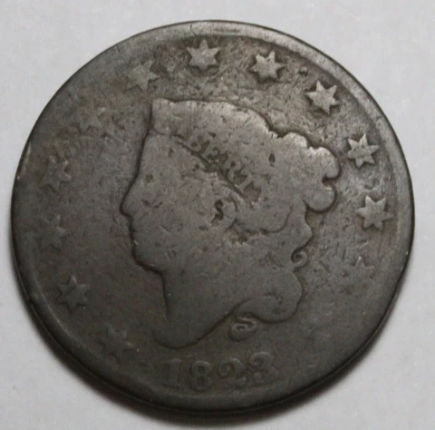 1823 Large Cent UR300 Cover