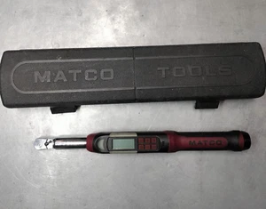 LLAVE DINAMOMÉTRICA ELECTRÓNICA DE CABEZA FIJA DE ACCIONAMIENTO DE 1/4" 1-20 FT LB. MATCO APROXIMADAMENTE 20K T6836 - Imagen 1 de 8