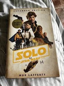 Star Wars: Solo Expanded Edition Signed Book. Signed By Mur Lafferty. - Picture 1 of 9