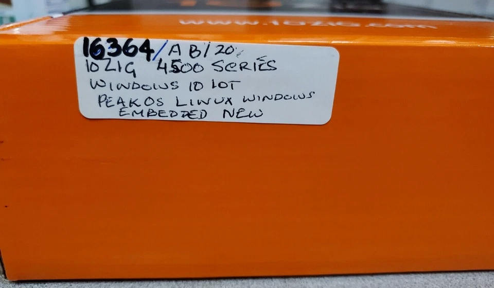 10zig 4500 Intel Braswell N3060 QuadCore 1.6GHz 2GB Thin ZeroClient (16364AB/20) Foto 1 de 4