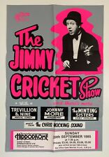 The Jimmy Cricket Show Birmingham Hippodrome Original Large Poster 1985 - GC