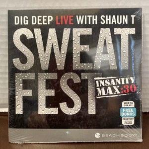 Insanity Max 30 Sweat Fest Bonus DVD Shaun T Cardio Beachbody Workout New Sealed - Bild 1 von 2