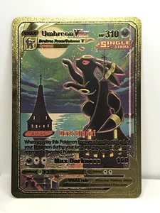 Gold Foil Fan Art Display Card Collection Umbreon Vmax NM/M - Bild 1 von 2