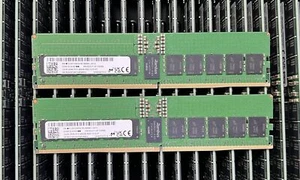 Micron 32GB 2RX8 4800mhz PC5-4800B-RE0-1010-XT ECC REG Memory Server RAM - Picture 1 of 2
