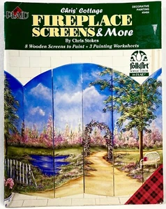 1999 Plaid Fireplace Screens & More 9484 Decorative Painting Pattern Book 14161 - Bild 1 von 2