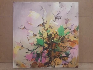 Picture famous Ukrainian artist painter Pavel Guzenko. Oil Canvas 30x30 cm. 569 - Picture 1 of 12