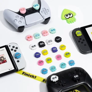 Tapas de agarre para pulgar para controlador de silicona Switch/Lite/OLED/PS4/PS5/NSPRO 4 PIEZAS - Imagen 1 de 33