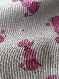 "Telas JoAnn de material de caniche rosa 45 x 35"" 1 pulgada menos de una yarda". - Imagen 1 de 7