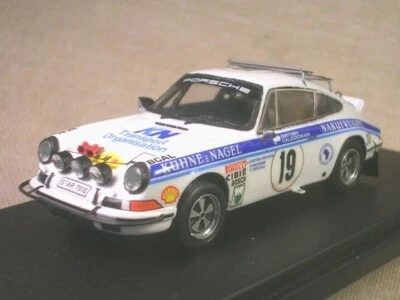PORSCHE 911 CARRERA RS EAST AFRICAN SAFARI 1974 WALDEGAARD ROBUSTELLI 1/43 TRUE - Immagine 1 di 4