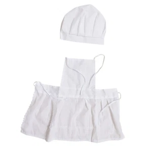 Cute Baby Chef Apron And Hat Cook Costume Kids Costumes Photos Photography Prop - Picture 1 of 7