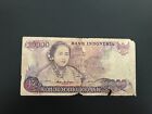 Indonesia 10000 Rupiah Banknote 1985 Old Circulated Paper Money Bill p-126