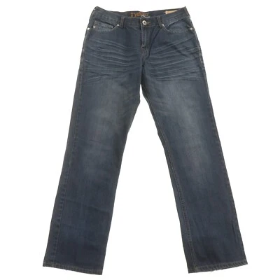 Do Denim Leo Slim Straight Blue Jeans Mens 33x32 100% Cotton - Image 1 of 4