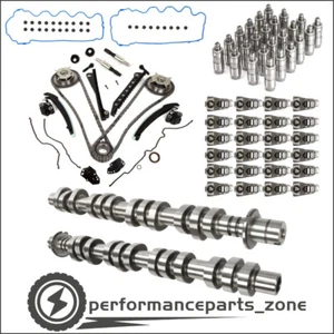 Camshafts Lifters Rocker Arms Timing Chain fits 5.4L Triton 3V Ford F150 Lincoln - Picture 1 of 12