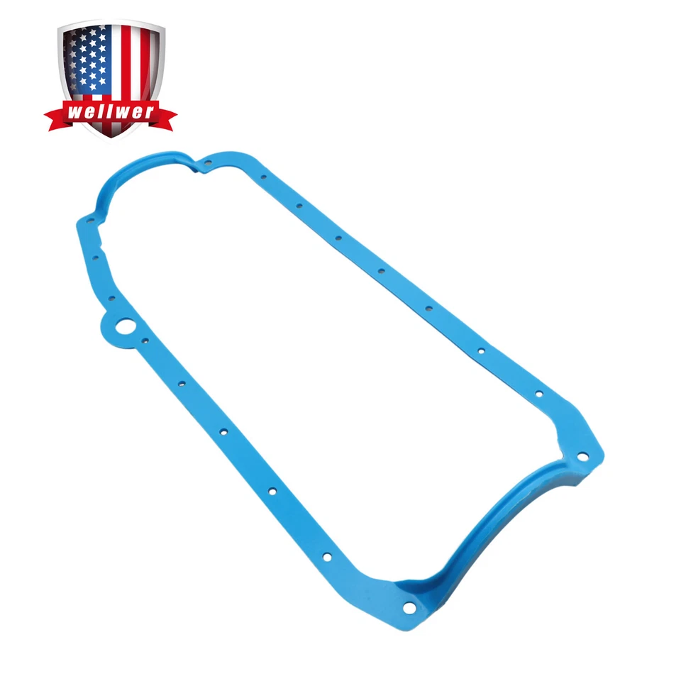 Engine Oil Pan Gasket Set for GMC Jimmy Sprint Pontiac Laurentian Parisienne - Image 1 of 4