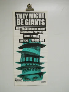 They Might Be Giants The Trachtenburg Family Diashow Players Concert Poster - Bild 1 von 6