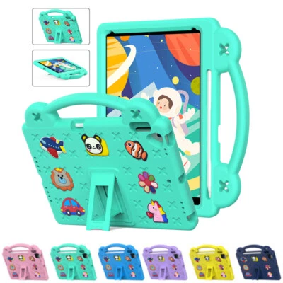 For iPad 7th 8th 9th 10th 11th Generation A16 Kids Friendly EVA Stand Case Cover - Image 1 of 4