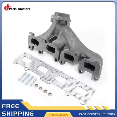 Exhaust Manifold Kit w/ Gasket for Jeep TJ Wrangler 2.4L & KJ Liberty 2002-2005 Foto 1 de 4
