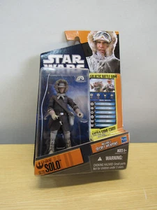 STAR WARS 2010 SAGA LEGENDS "HAN SOLO SL22" GALACTIC BATTLE GAME DIE & BASE - Picture 1 of 6