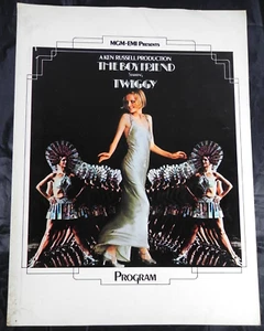 Programa de películas de recuerdo Twiggy Ken Russell The Boy Friend 1971 muy buen estado - Imagen 1 de 5