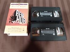 1959 BEN HUR BIG BOX 2 TAPE SET  VHS STARRING CHARLTON HESTON