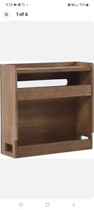 KIRIGEN WLAN Router Aufbewahrungsbox, Holz WLAN Router Kabel Organizer - Bild 1 von 5