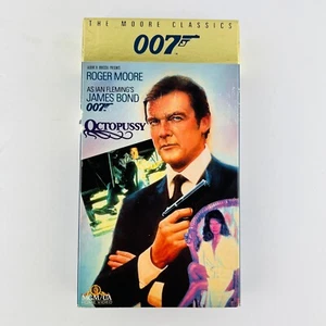 James Bond Octopussy VHS Video Tape Roger Moore, Maud Adams - Picture 1 of 2