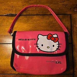 HELLO KITTY NINTENDO DS Tragetasche Tasche ORIGINAL NINTENDO SELTEN Pink  - Bild 1 von 8