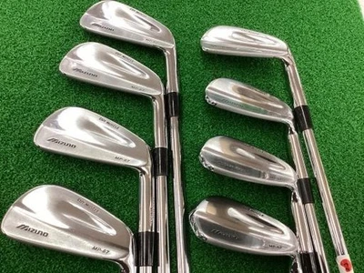 Juego de plancha Mizuno MP-67 MP67 8 piezas 3-Pw especificaciones EE. UU. Flex regular dinámico dorado R300 diestro Foto 1 de 4