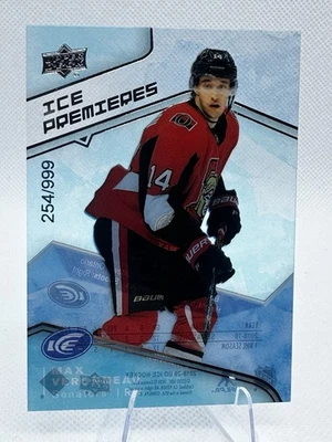 2019-20 Ice Max Veronneau Rookies Premieres /999 Rc #75 Ottawa Senators - Image 1 of 3