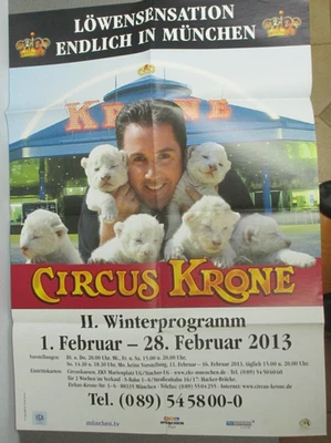 Circus Krone Plakat, 2. Winterprogramm 2013, Martin Lacey jr. - Bild 1 von 3