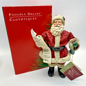 Figurina Babbo Natale Vintage Possibili Sogni Abbigliamento The Modern Shopper 1993 - Foto 1 di 13