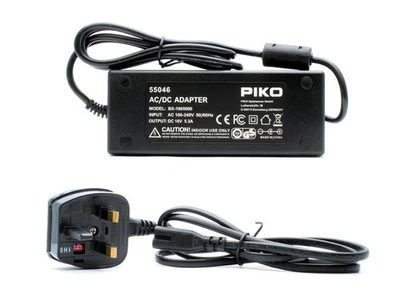 PIKO 'MULTI' GAUGE 55046 DESKTOP-STYLE POWER SUPPLY 230V *UK PLUG FITTED* - Image 1 of 4