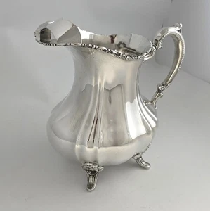 Lancaster Rose Sterling Silber Wasserkrug von Poole - Bild 1 von 7