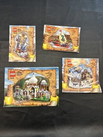 Lego Orient Expedition 7415 7416 7417 7418 Instruction Booklets Scorpion Palace