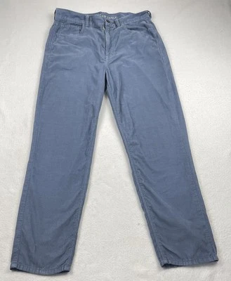 Женские джинсы American Eagle Corduroy Mom размер 8 светло-голубые Y2K мешковатый покрой - Изображение 1 из 4