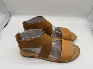 Sandalias SOREL Ella ll para mujer marrón correas de soporte talla 7,5 NL4041-242 - Imagen 1 de 10